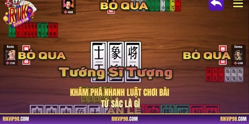 Khám phá nhanh luật chơi bài Tứ Sắc là gì
